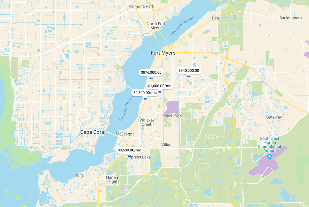 Google Maps Markers – favethemes