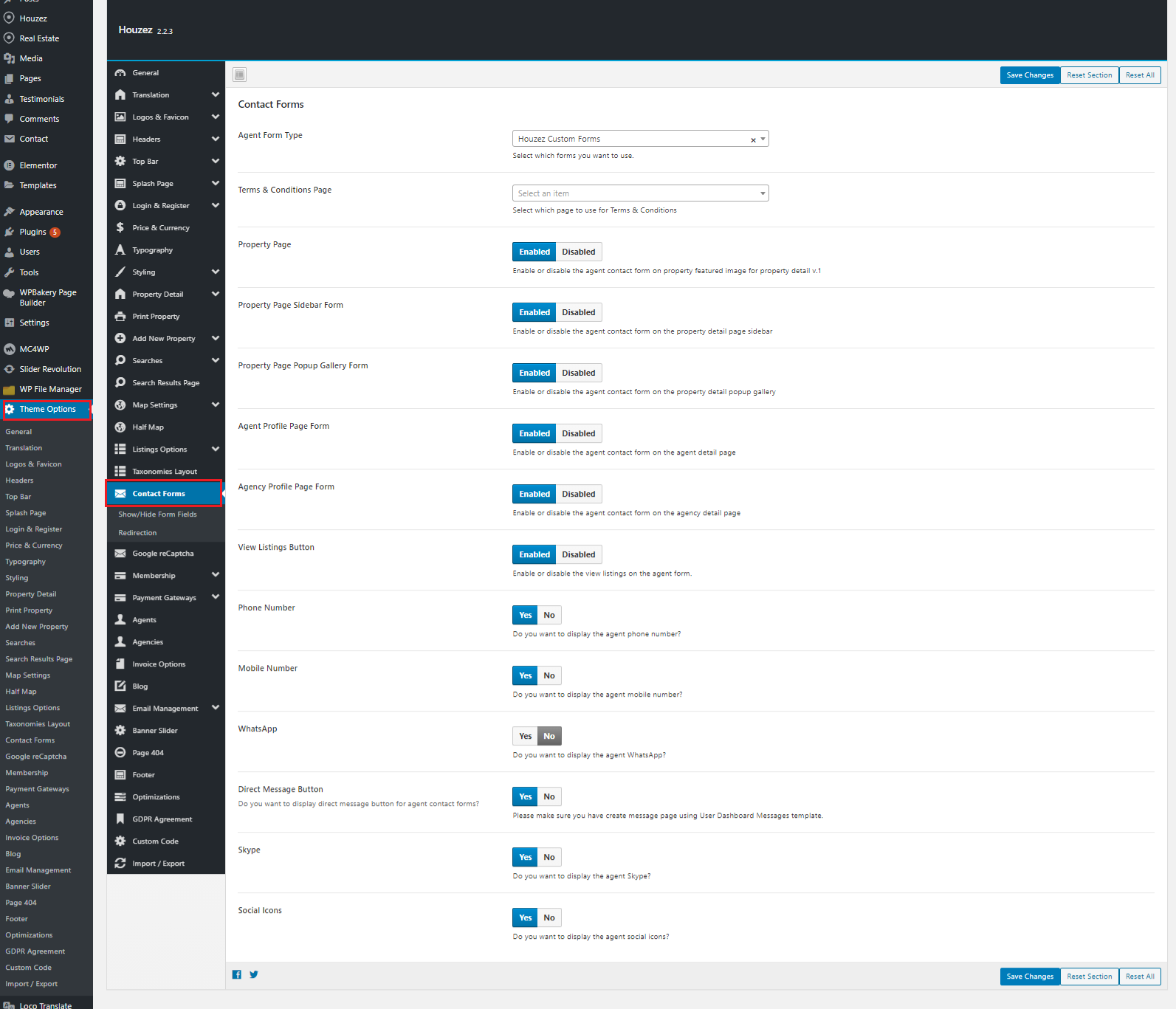 Property Contact Forms – favethemes